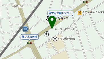 オオゼキ 碑文谷店の地図画像