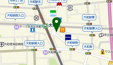 メガネドラッグ 大和駅前店の地図画像