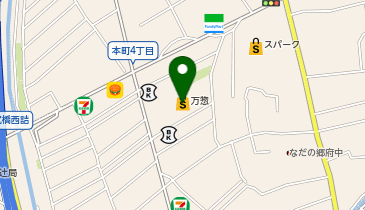alzo 万惣 府中店の地図画像