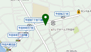 alzo アルゾSELECT 牛田店の地図画像
