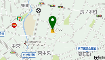 alzo アルゾSELECT 呉東中央店の地図画像