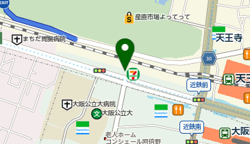 美.design 天王寺店の地図画像