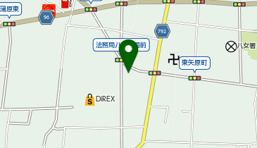 八女筑後薬剤師会 ベル薬局の地図画像