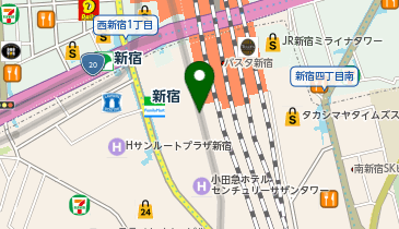 キンコーズ・新宿南口店の地図画像