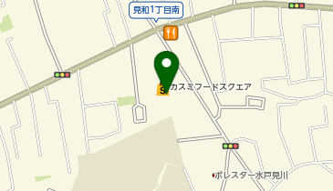 Laundry Casa フードスクエア水戸見川店の地図画像