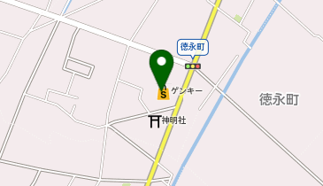 Laundry Casa ゲンキー徳永店の地図画像
