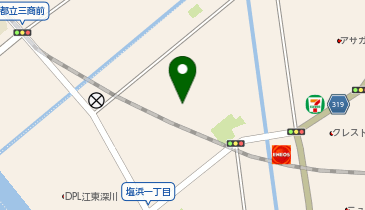 Laundry Casa ニュートンプレイス豊洲店の地図画像