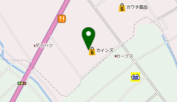 Laundry Casa ブルースカイランドリーカインズ吉田店の地図画像