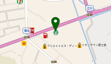 Laundry Casa イオンタウン富士南の地図画像