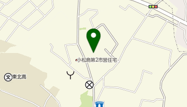 クリーニングタカノ ヨークベニマル小松島店の地図画像