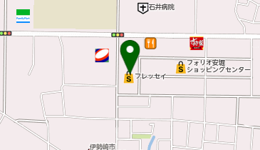 FRESSAY(フレッセイ) 安堀店の地図画像