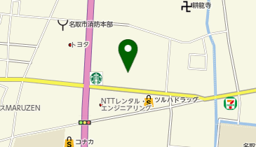 ストロベリーコーンズ 名取バイパス店の地図画像