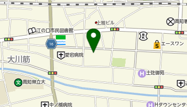 ストロベリーコーンズ 高知中央店の地図画像