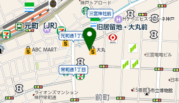 4&deg;C RUGIADA 大丸神戸店の地図画像