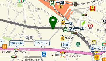 4&deg;C HOMME+ そごう千葉店の地図画像