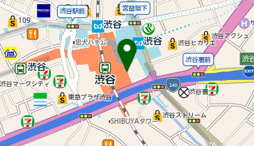4&deg;C HOMME+ 渋谷スクランブルスクエア店の地図画像