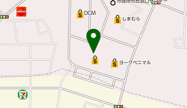 銀座コージーコーナー ヨークベニマル千代田モールの地図画像
