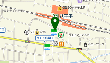 銀座コージーコーナー セレオ八王子の地図画像