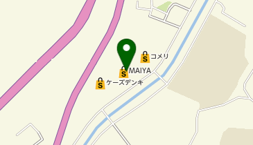 銀座コージーコーナー マイヤ大船渡インターの地図画像