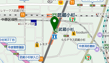 銀座コージーコーナー 武蔵小杉東急スクエアの地図画像