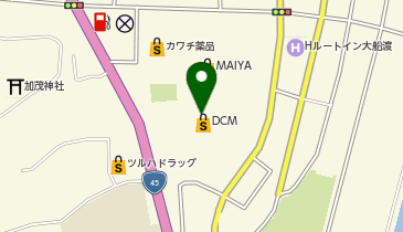 銀座コージーコーナー マイヤ大船渡の地図画像