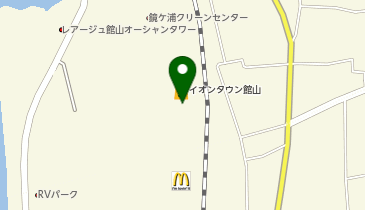 銀座コージーコーナー イオン館山の地図画像