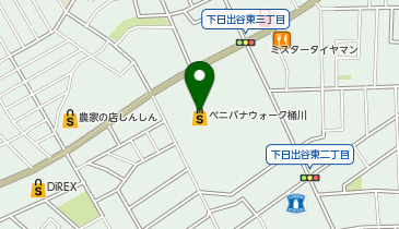 銀座コージーコーナー アピタ桶川の地図画像