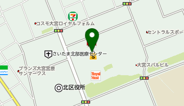 銀座コージーコーナー イトーヨーカドー大宮宮原の地図画像