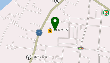 銀座コージーコーナー いなげや三郷戸ヶ崎の地図画像