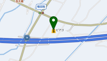 銀座コージーコーナー ピアゴ森の地図画像