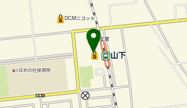 銀座コージーコーナー フレスコキクチ山下駅前の地図画像