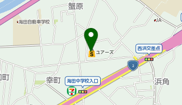 銀座コージーコーナー ユアーズ東海田の地図画像
