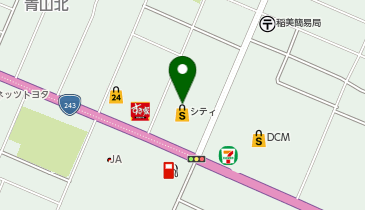 銀座コージーコーナー 北雄ラッキーシティーびほろの地図画像
