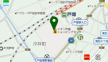 銀座コージーコーナー イオン戸畑の地図画像