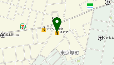 銀座コージーコーナー ゆめマート帯山の地図画像