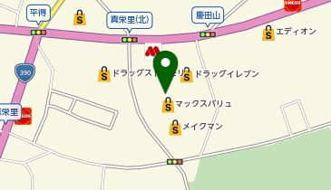 銀座コージーコーナー マックスバリュやいまの地図画像