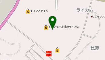 銀座コージーコーナー イオンスタイルライカムの地図画像