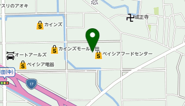 銀座コージーコーナー ベイシアフードセンター行田の地図画像