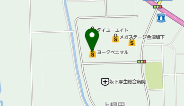 銀座コージーコーナー ヨークベニマル会津坂下の地図画像