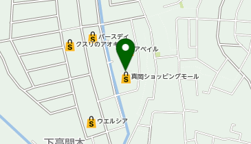 銀座コージーコーナー とりせん真岡の地図画像