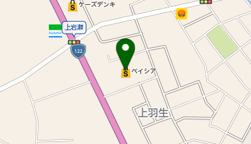 銀座コージーコーナー ベイシア羽生の地図画像