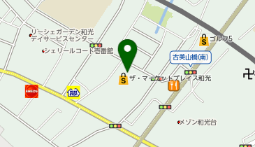 銀座コージーコーナー ヤオコー和光丸山台の地図画像