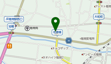 銀座コージーコーナー ゆめマート福津の地図画像