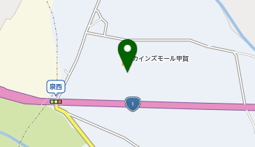 銀座コージーコーナー ベイシア甲賀の地図画像