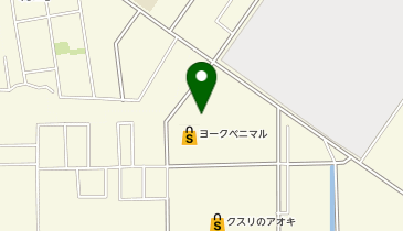 銀座コージーコーナー ヨークベニマル寒河江 ※焼き菓子のみ取扱の地図画像