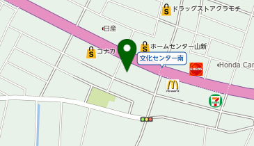銀座コージーコーナー とりせん結城の地図画像