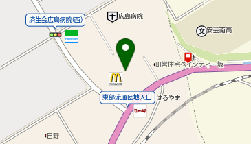 銀座コージーコーナー フジグラン安芸の地図画像