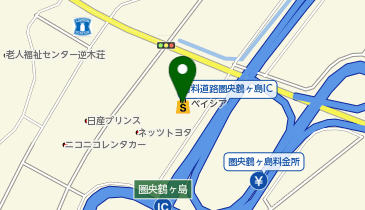 銀座コージーコーナー ベイシア鶴ヶ島の地図画像