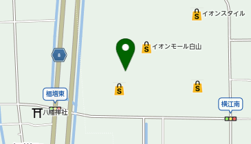 銀座コージーコーナー イオンスタイル白山の地図画像