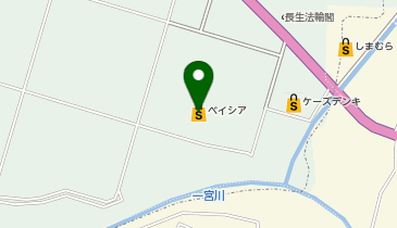 銀座コージーコーナー ベイシア長生の地図画像